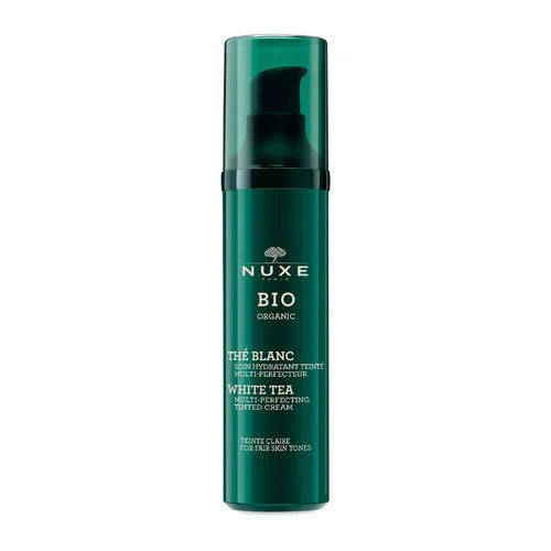 Nuxe Bio Organic White Tea Multi-Perfeccionante Hidratante con Color (Ligera) 50 ml