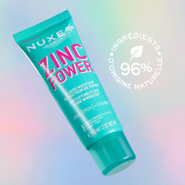 Nuxe Zinc Power Fluide Matifiant Réducteur de Pores 40 ml