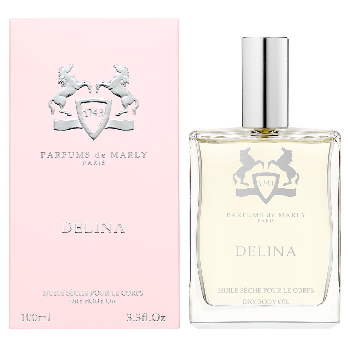 Parfums de Marly Delina Huile sèche pour le corps 100 ml Femme