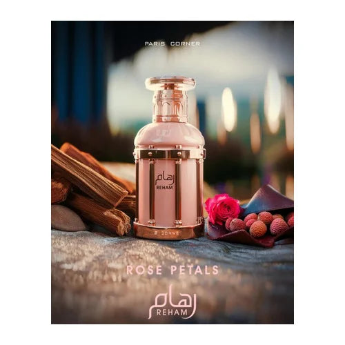 Paris Corner Reham Rose Petals Eau De Parfum 100ml (unisexe)