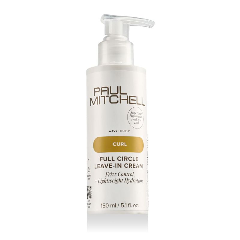 Paul Mitchell Curl Full Circle Leave-In Cream 150 ml – Crème Sans Rinçage Cheveux Bouclés & Ondulés