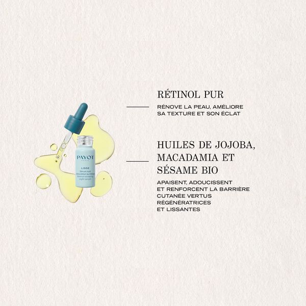 Payot Lisse Sérum Nuit Rénovateur au Rétinol 15 ml