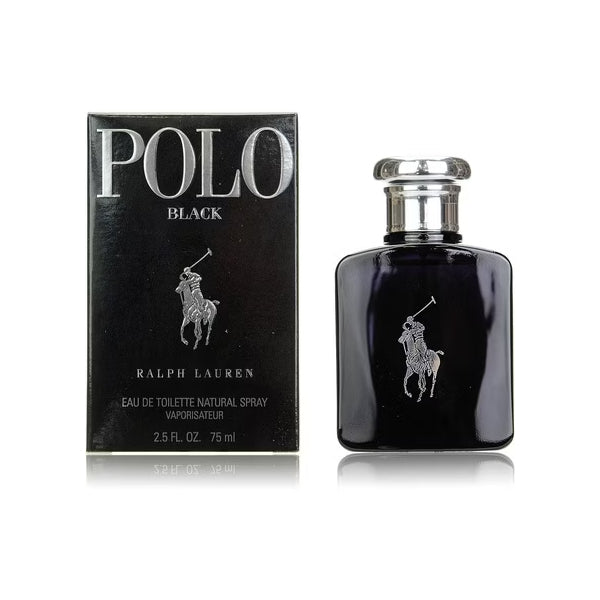 Ralph Lauren Polo Black Eau De Toilette para hombre 75 ml