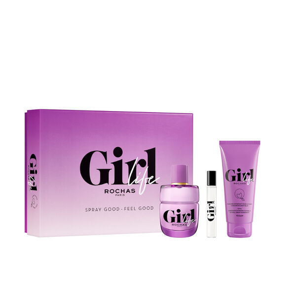 Rochas Girl Life Eau de Parfum 75ml + EDP 7.5ml + Lait corps 100ml
