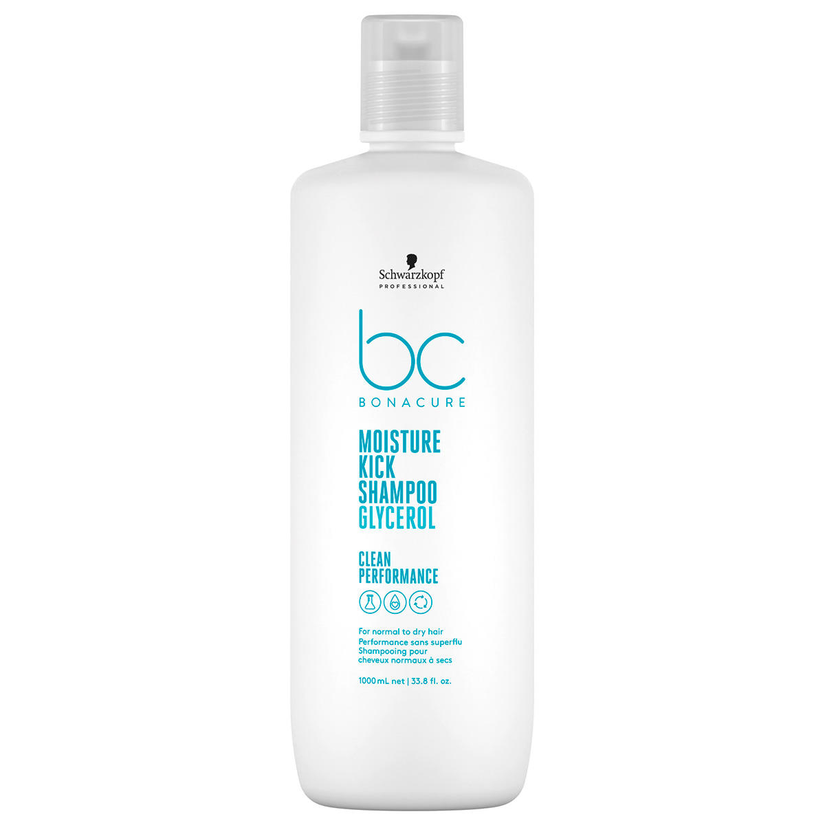 Schwarzkopf Professional BC Bonacure Moisture Kick Shampooing Glycerol 1000 ml