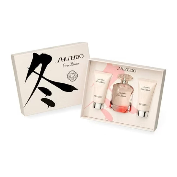 Shiseido Ever Bloom Eau De Parfum 50ml + Lait corps 50ml + Gel douche 50ml
