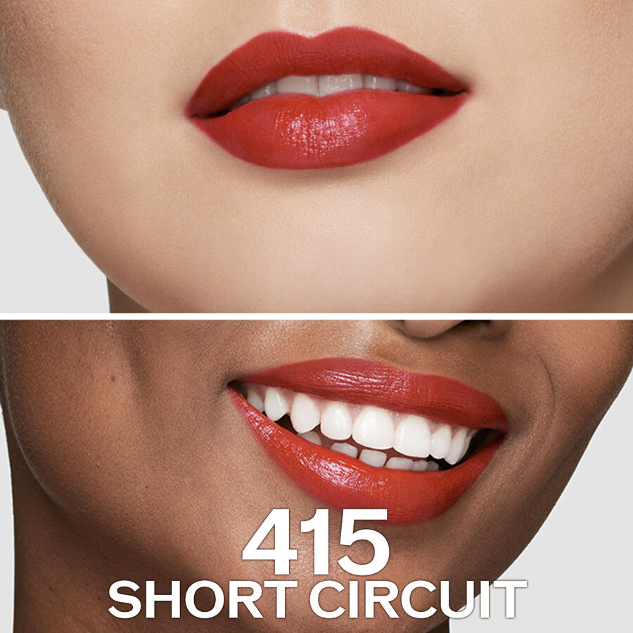 Shiseido Technosatin Gel Rouge à Lèvres Satiné (415 Short Circuit) 3,3 g
