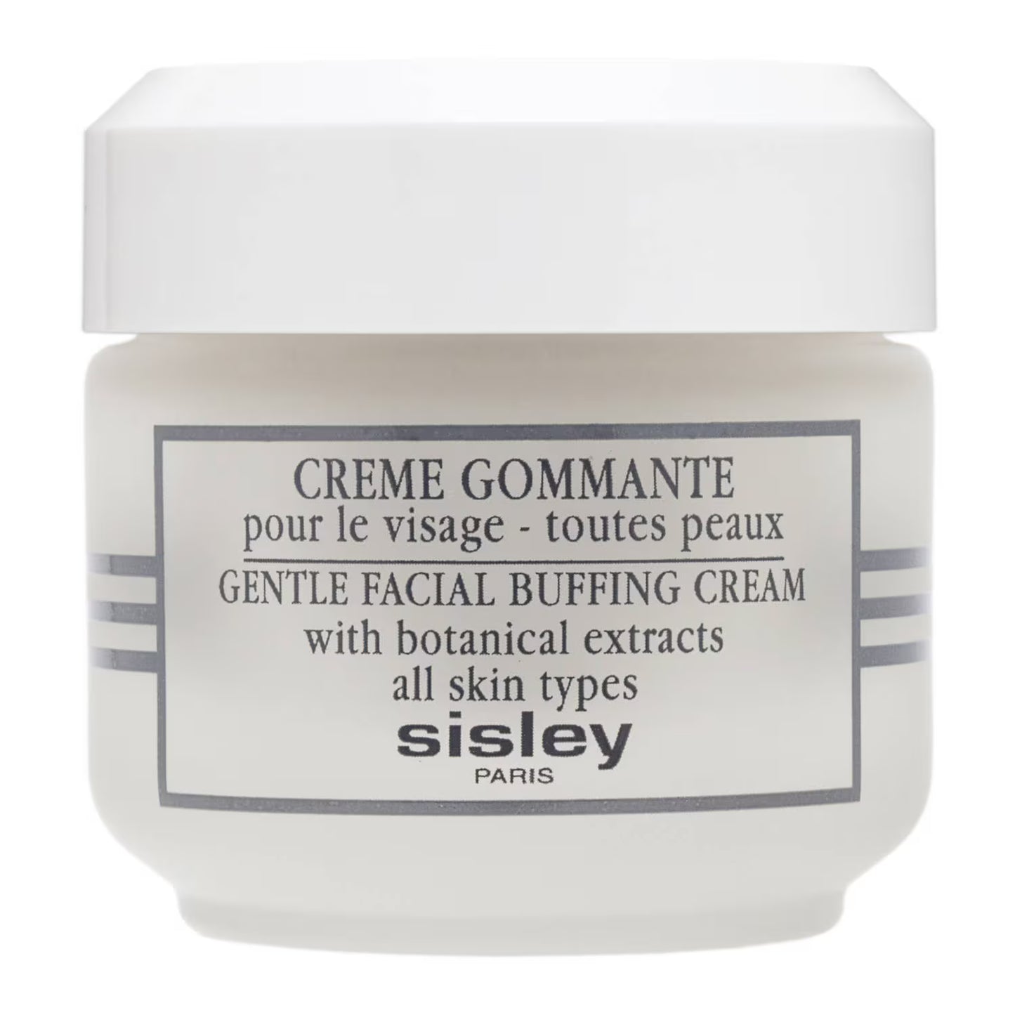 Sisley Crème Gommante pour le Visage 50 ml – Gommage Doux Éclat Tous Types de Peaux