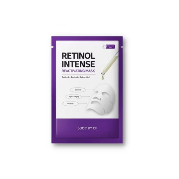 Some By Mi Retinol Intense Reactivating Mask Masque en tissu anti-rides 22g