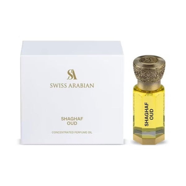 Swiss Arabian Shaghaf Oud Huile parfumée 12 ml (unisexe)