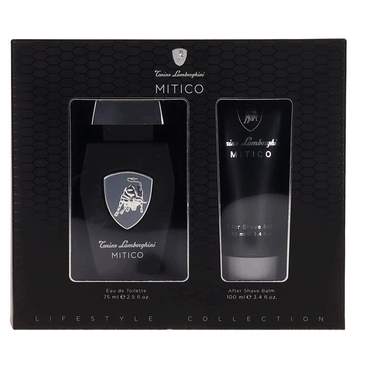 Tonino Lamborghini Mitico Eau de Toilette 75 ml + Baume Après-rasage 100 ml Homme