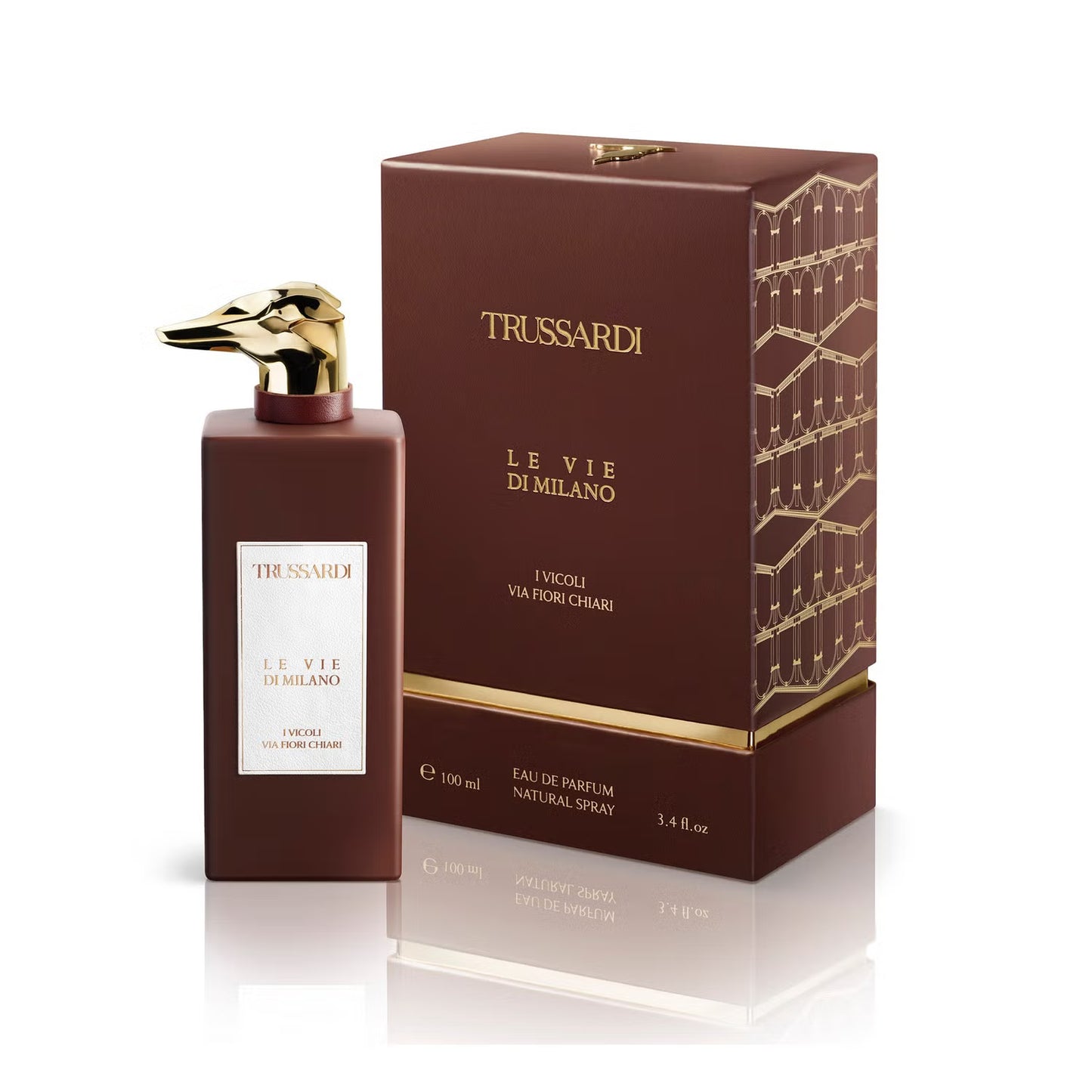 Trussardi Le Vie Di Milano I Vicoli Via Fiori Chiari Eau de Parfum Unisexe 100 ml