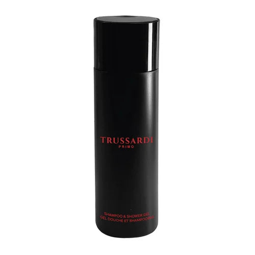 Trussardi Primo Shower Gel & Shampooing 200 ml Homme – Gel Douche 2-en-1 Parfumé