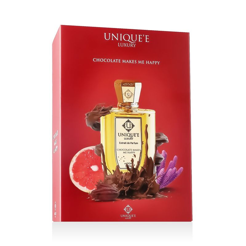 Unique'e Luxury Chocolate Makes Me Happy Extrait de Parfum 100 ml Unisexe
