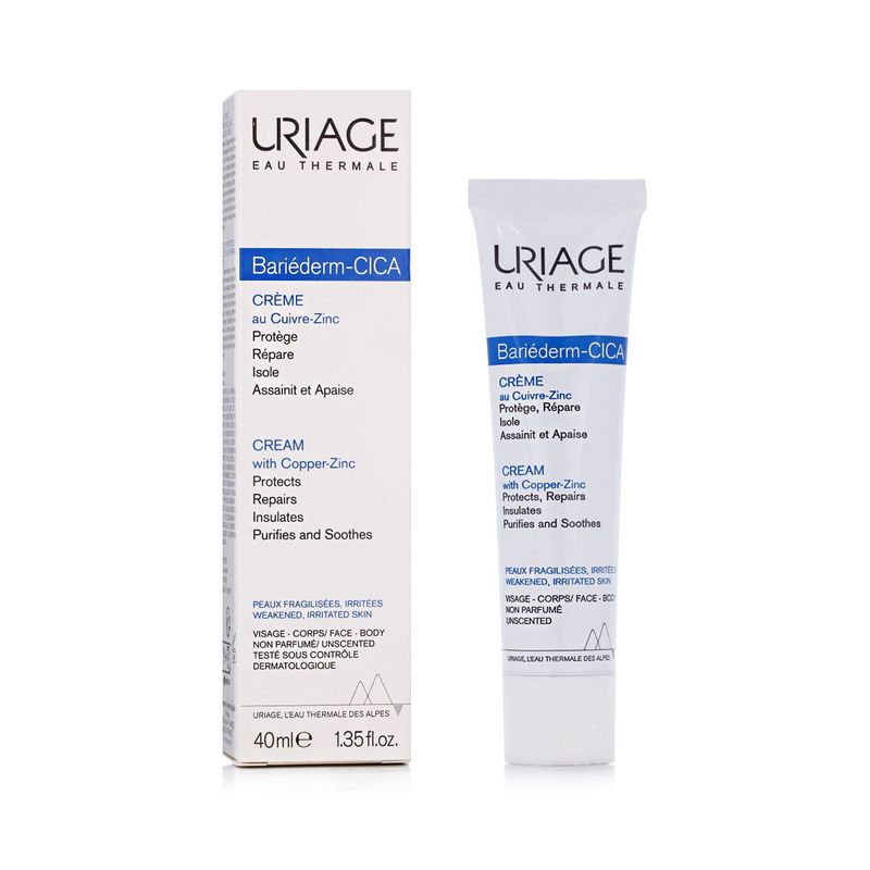 Uriage Bariéderm CICA Crème au Cuivre-Zinc Visage Corps 40 ml