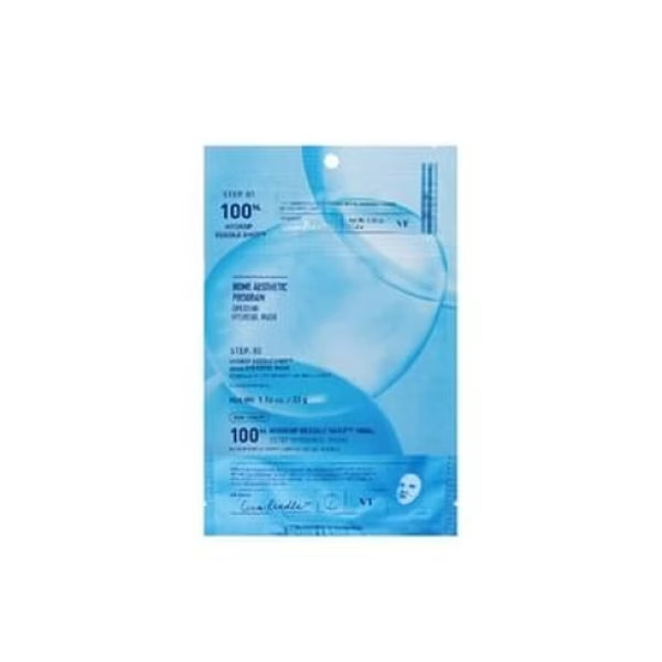 VT Cosmetics Hydrop Reedle Shot 100 hL 2 Step Hydrogel Mask Masque visage 33g