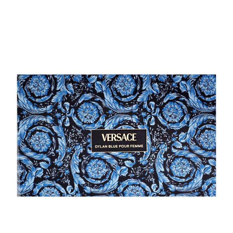 Versace Pour Femme Dylan Blue Eau de Parfum 100ml + EDP 5ml + Gel douche 100ml + Lait corps 100ml Femme