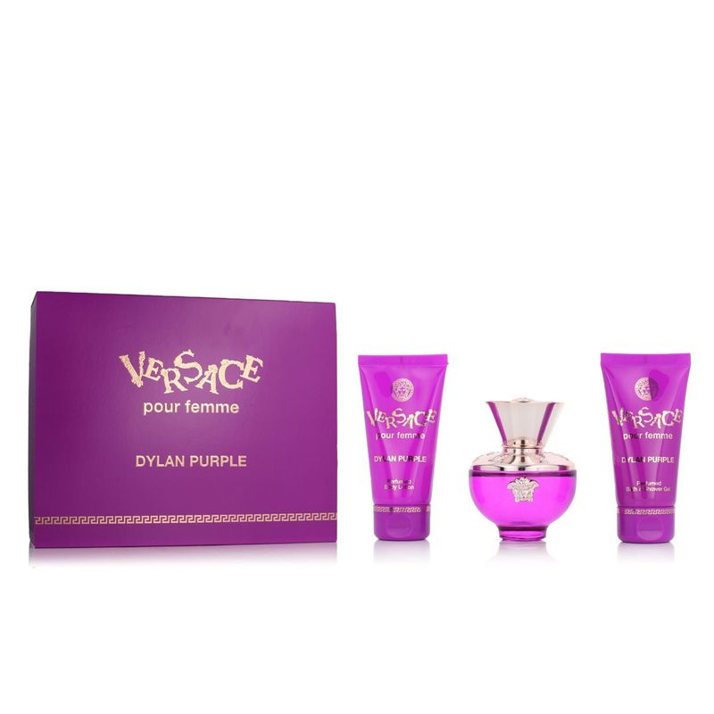 Versace Pour Femme Dylan Purple Eau de Parfum 50ml + Gel douche 50ml + Lait corps 50ml