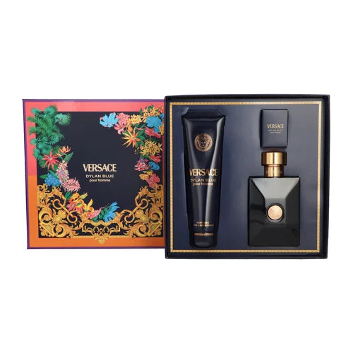 Versace Pour Homme Dylan Blue Eau de Toilette 100 ml + EDT 5 ml + Gel douche 150 ml
