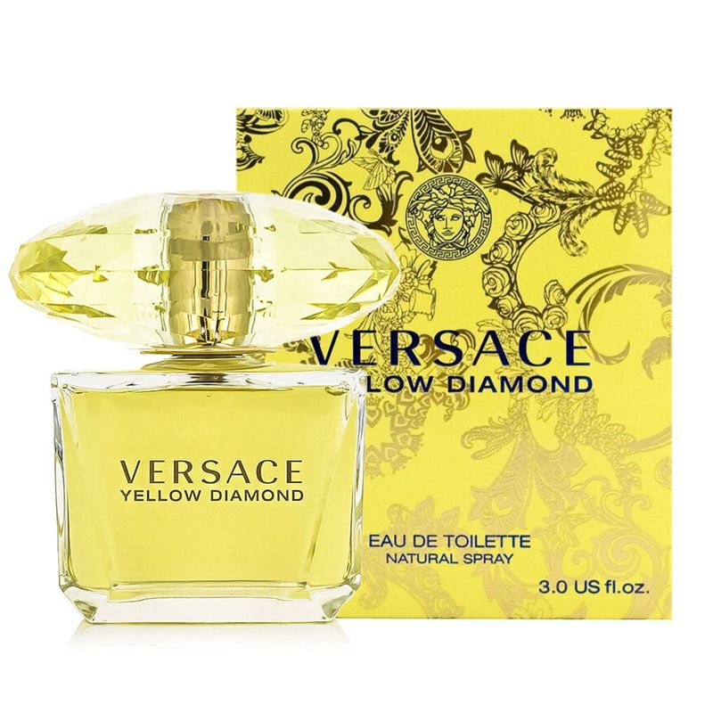 Versace Yellow Diamond Eau De Toilette 90 ml para mujer