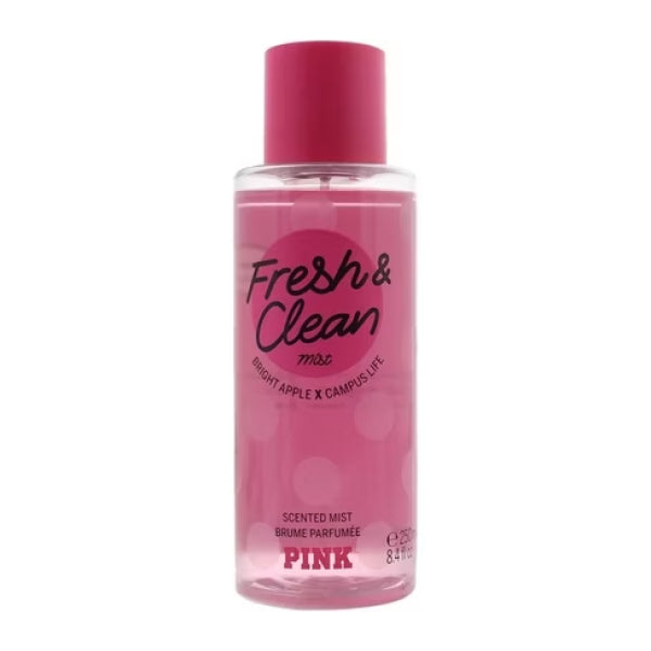 Victoria's Secret Pink Fresh & Clean Bright Apple X Campus Life Brume parfumée 250ml Femme