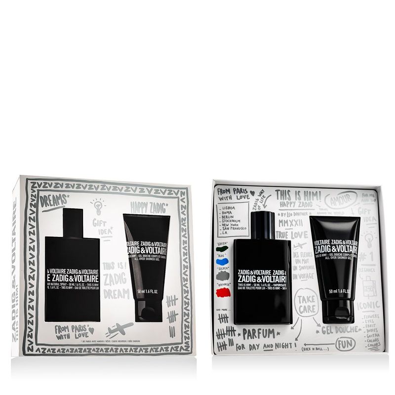 Zadig & Voltaire This is Him Eau de Toilette 50 ml + Gel douche 50 ml