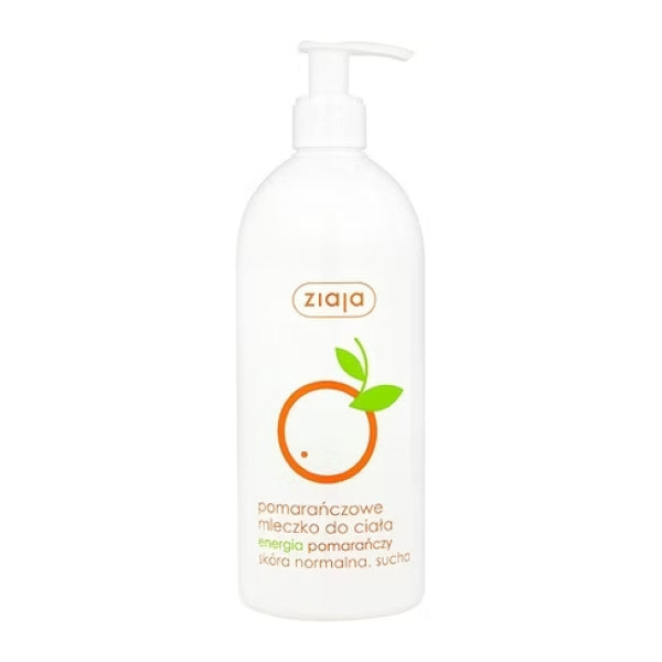 Loción corporal hidratante con manteca de naranja Ziaja 400 ml