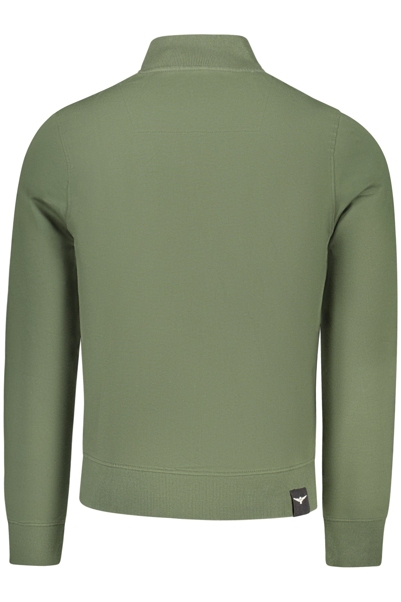 MILITARY ACADEMY MEN'S GREEN ZIP-UP SWEATSHIRT