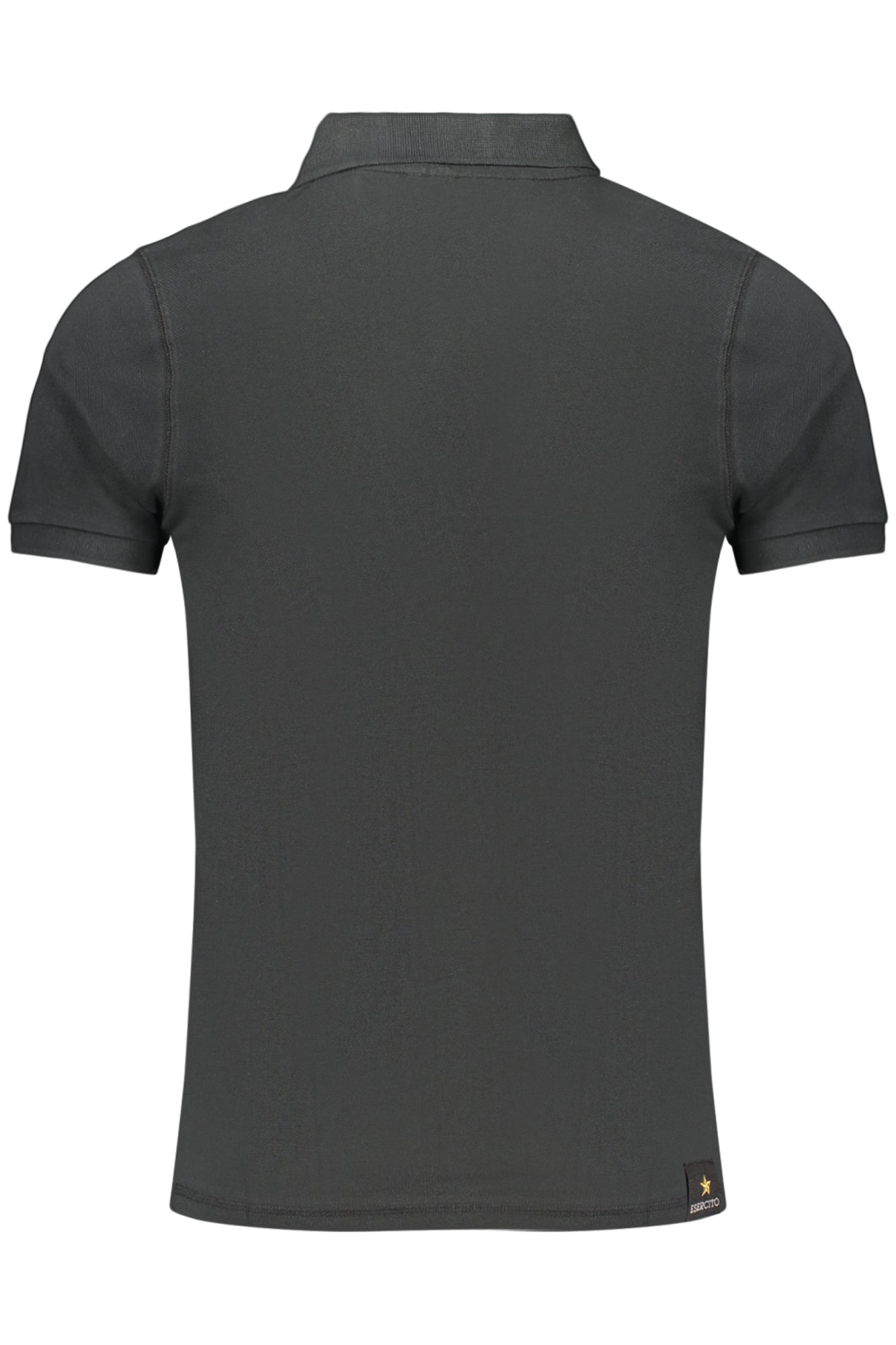 MILITARY ACADEMY MEN'S BLACK SHORT-SLEEVE POLO SHIRT