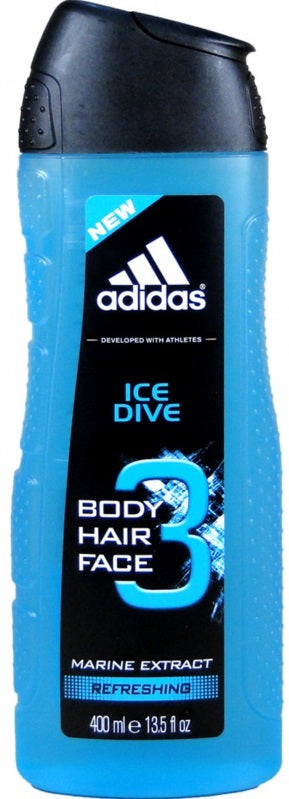 Adidas Ice Dive 3in1 Shower Gel M 400ml