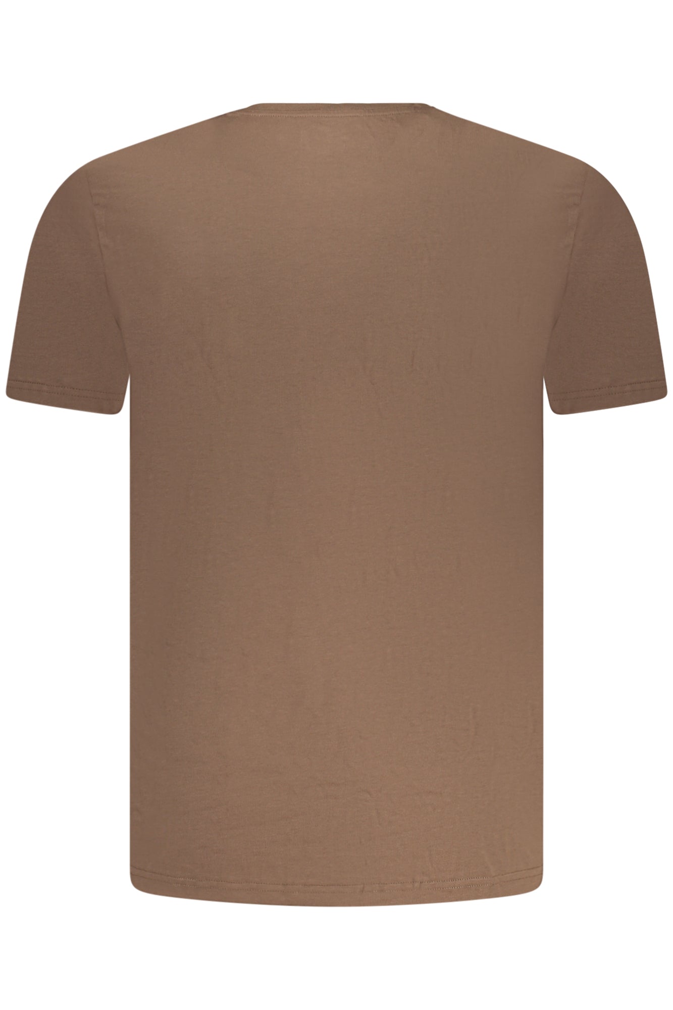 AERONAUTICA MILITARE MEN'S BROWN OUTERWEAR T-SHIRT
