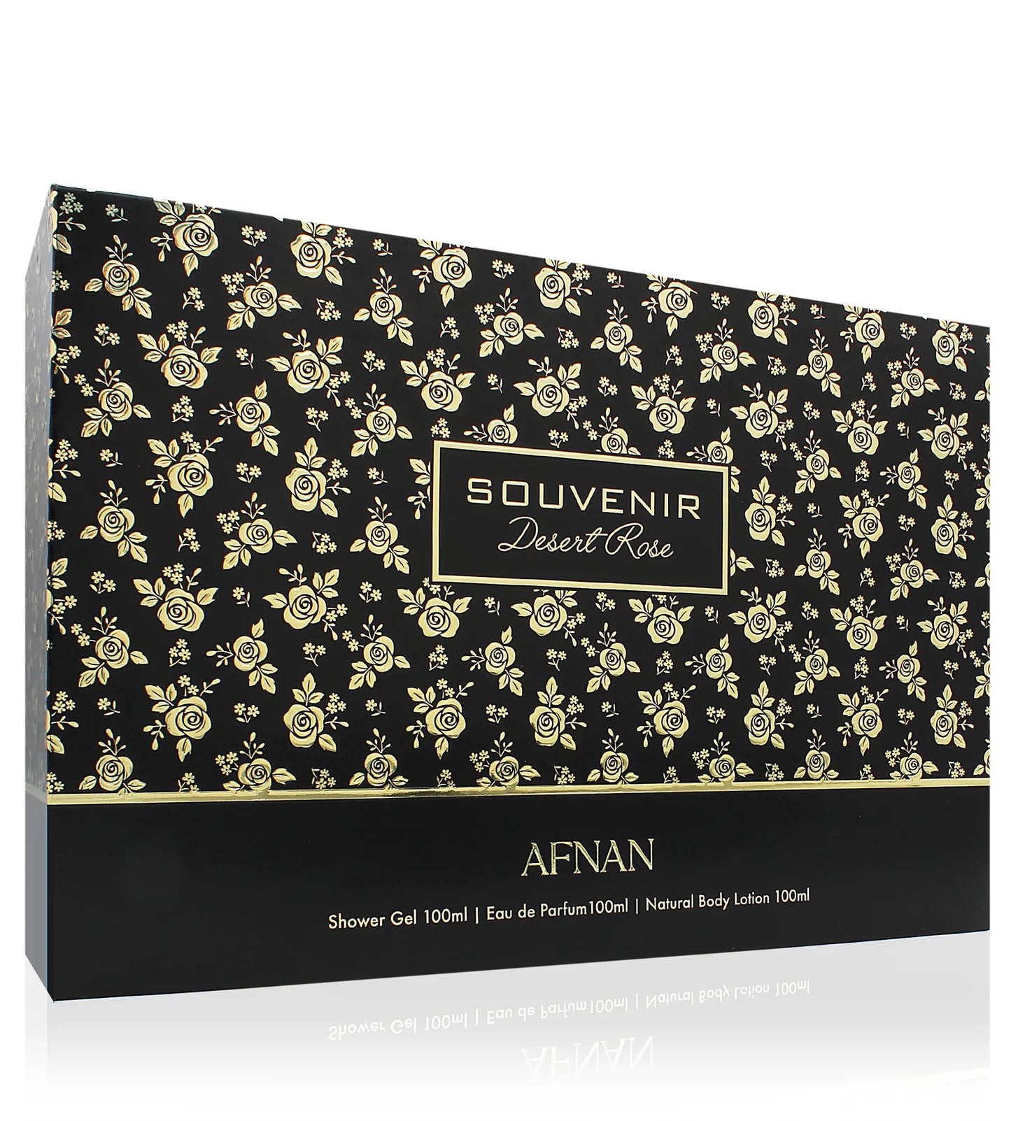 Afnan Souvenir Desert Rose SET W (EDP 100ml + SG 100ml + BL 100ml)