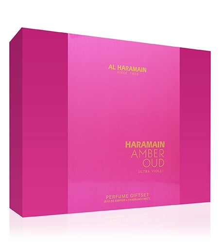 Al Haramain Amber Oud Ultra Violet SET U (EDP 75ml + EDP 30ml + Mist 200ml)