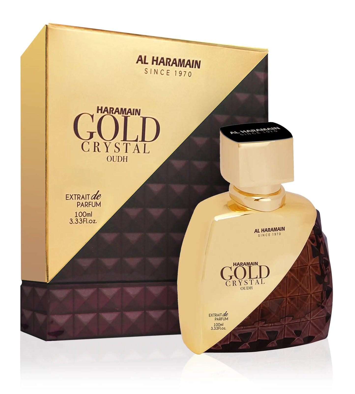 Al Haramain Gold Crystal Oudh Extrait de Parfum U 100ml