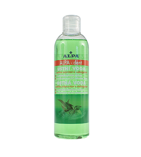 Bain de bouche Alpa Alpa-Dent à la menthe et à l'eucalyptus 250 ml