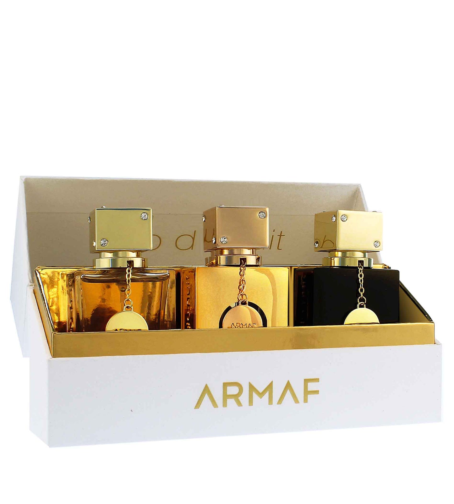 Armaf Club De Nuit Parfum A Collector's Pride dárková sada pro ženy parfémovaná voda Club De Nuit Women 30 ml + parfémovaná voda Club De Nuit Milestone 30 ml + parfémovaná voda Club De Nuit Intense Woman 30 ml
