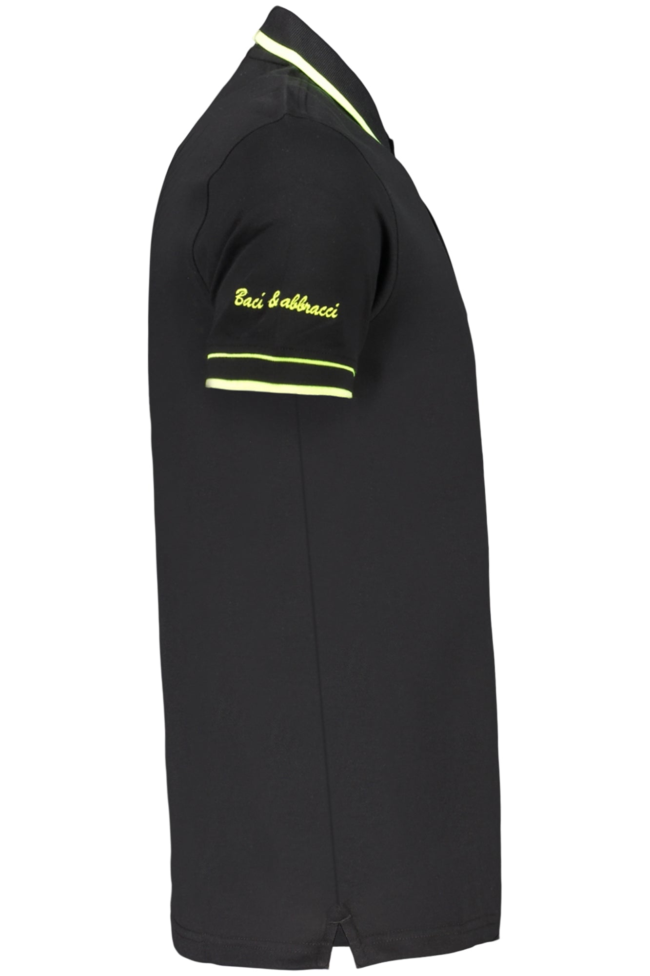 Kisses & Hugs Men's Short-Sleeved Black Polo Shirt