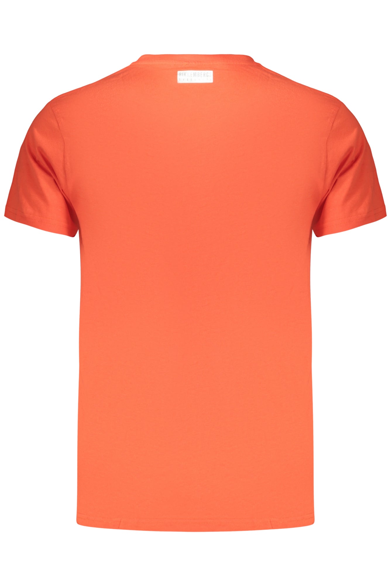 BIKKEMBERGS MEN'S SHORT-SLEEVE T-SHIRT ORANGE