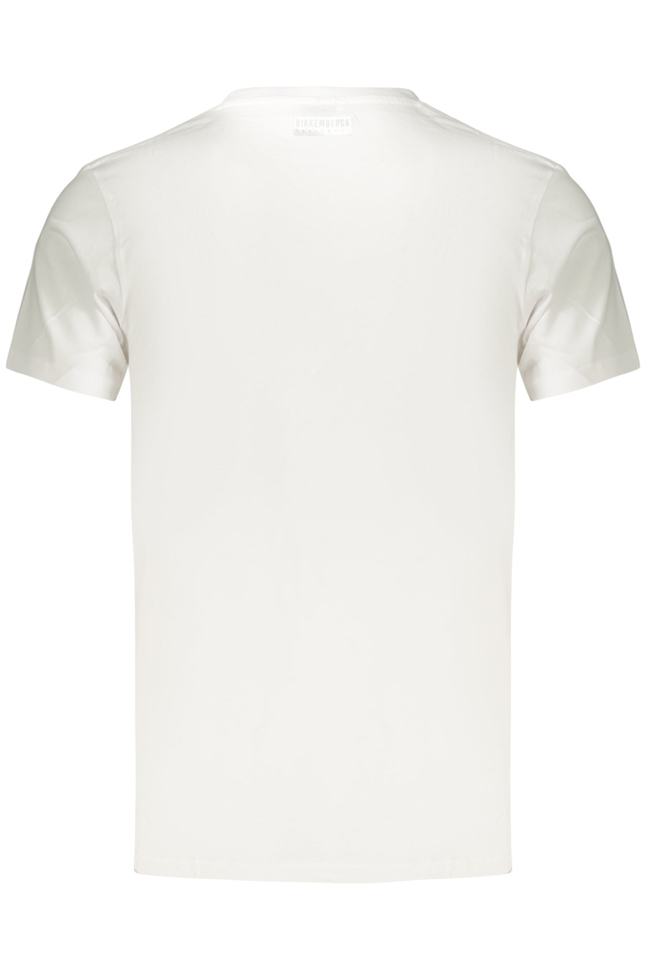 BIKKEMBERGS MEN'S SHORT-SLEEVE T-SHIRT WHITE