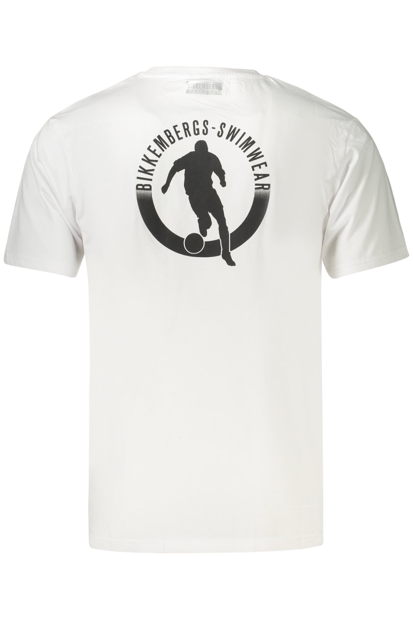 BIKKEMBERGS MEN'S SHORT-SLEEVE T-SHIRT WHITE
