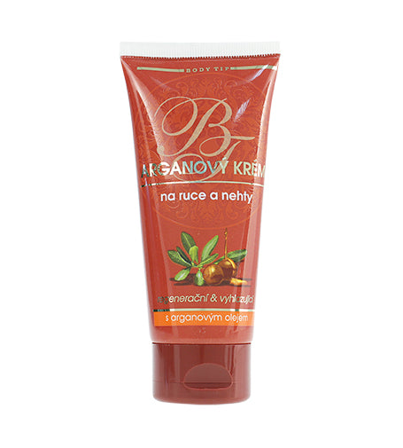 Body Tip Argan nourishing and rejuvenating cream for hands and nails with organic argan oil 100 ml
