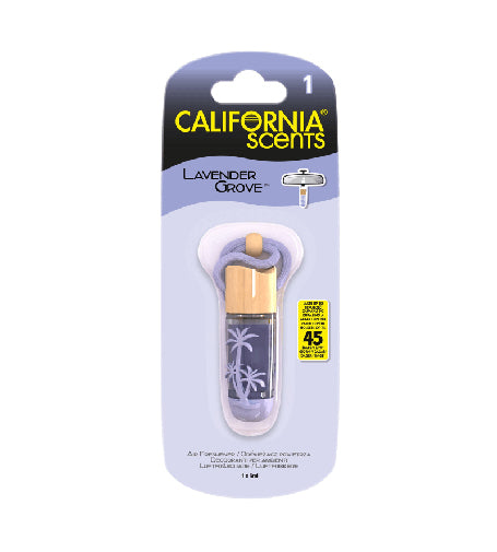 California Scents Hanging Vial Lavender Grove vůně do auta 5 ml