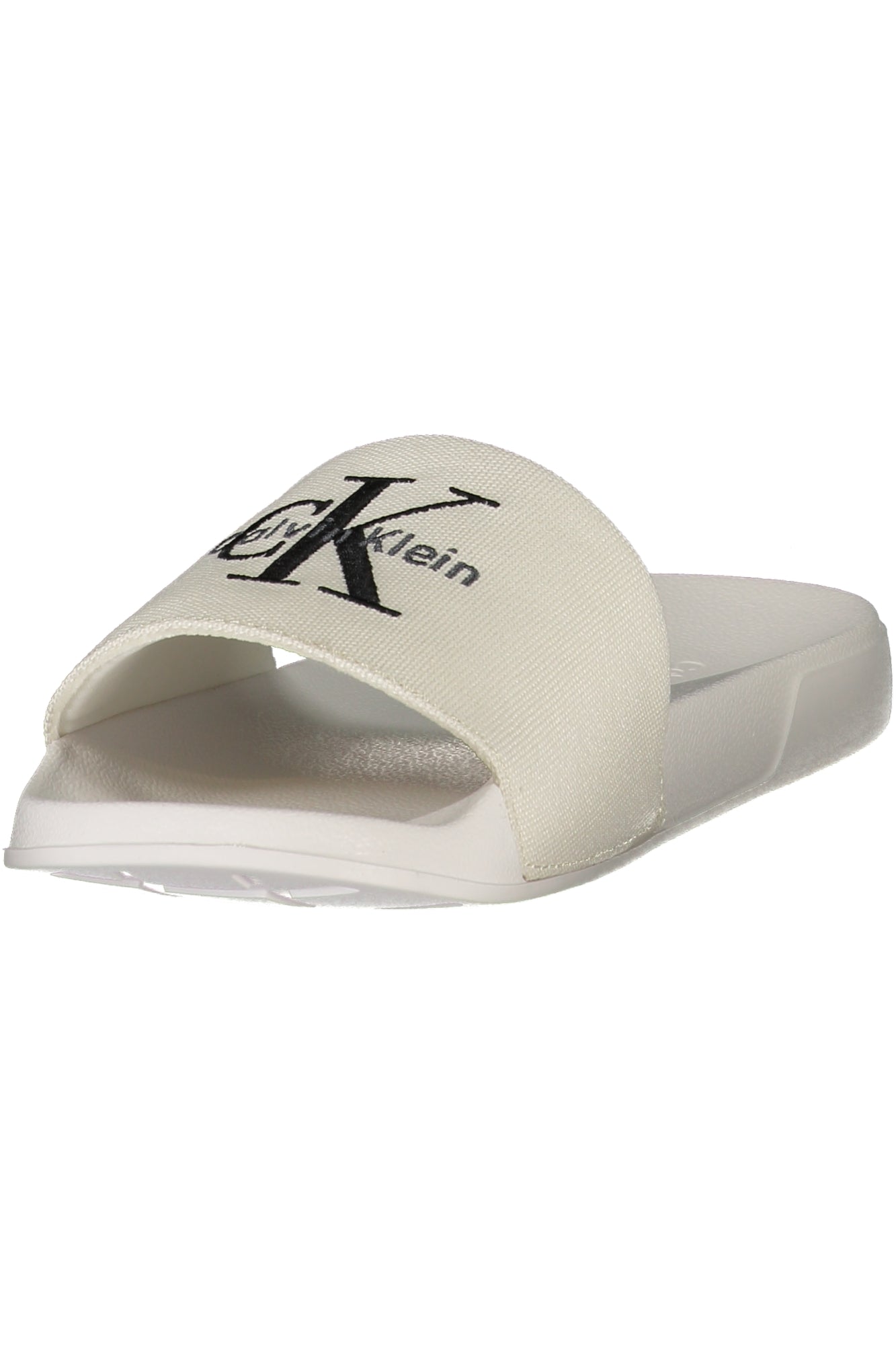 CALVIN KLEIN WOMEN'S WHITE SLIPPER FOOTWEAR