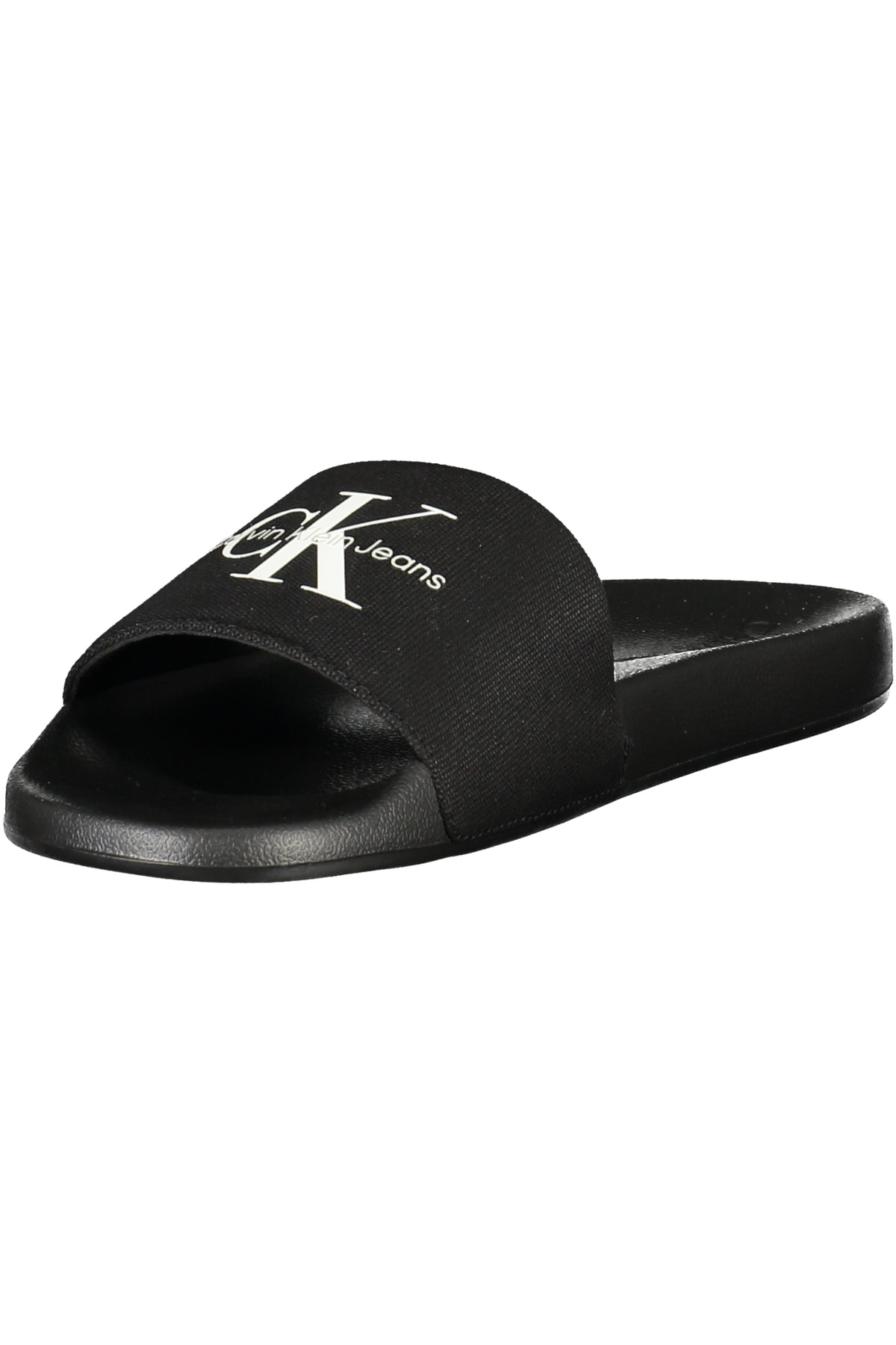 CALVIN KLEIN MEN'S BLACK SLIPPER FOOTWEAR