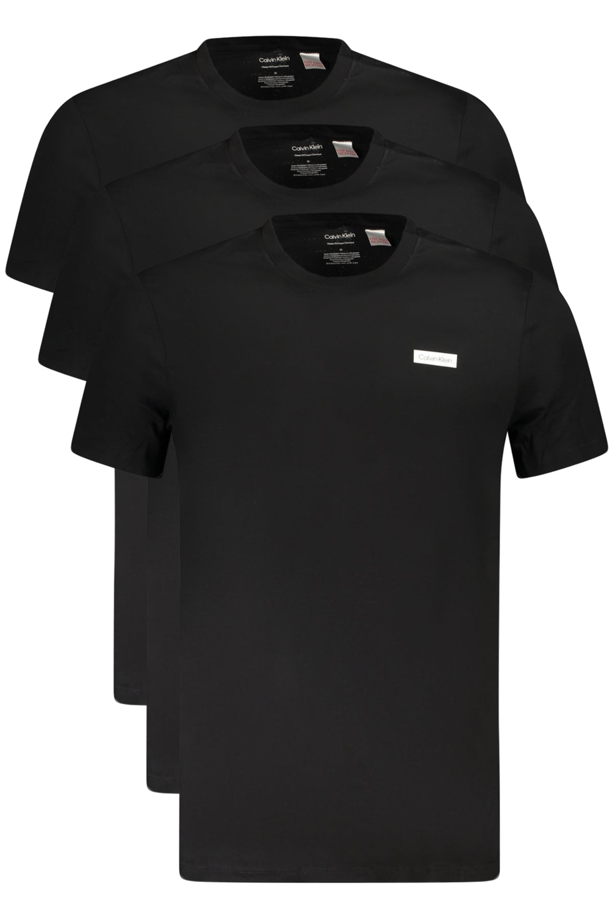 T-shirt noir Calvin Klein pour homme