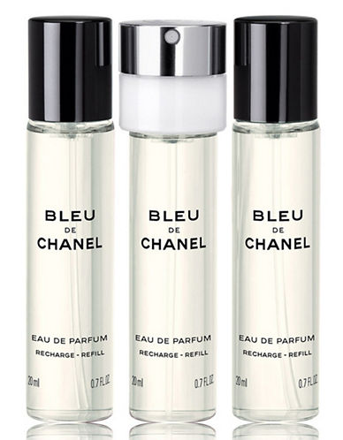 Chanel Bleu de Chanel Eau de Parfum Recharge avec Spray 20 ml + Recharge 2 x 20 ml Homme