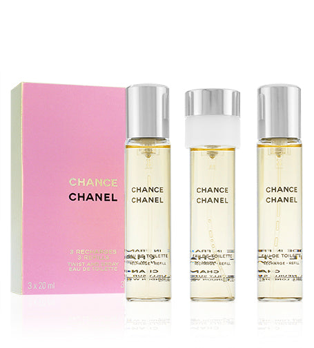 Chanel Chance Eau De Toilette Femme 3x20ml RECHARGE