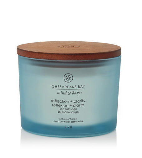 Chesapeake Bay Reflection + Clarity vonná svíčka se 3 knoty 312 g