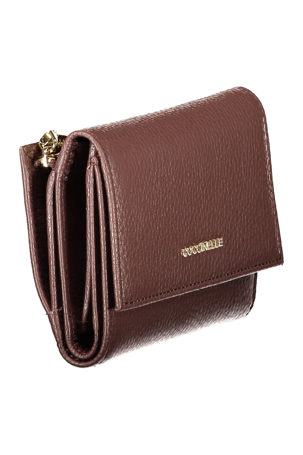 PORTEFEUILLE MARRON POUR FEMME COCCINELLE