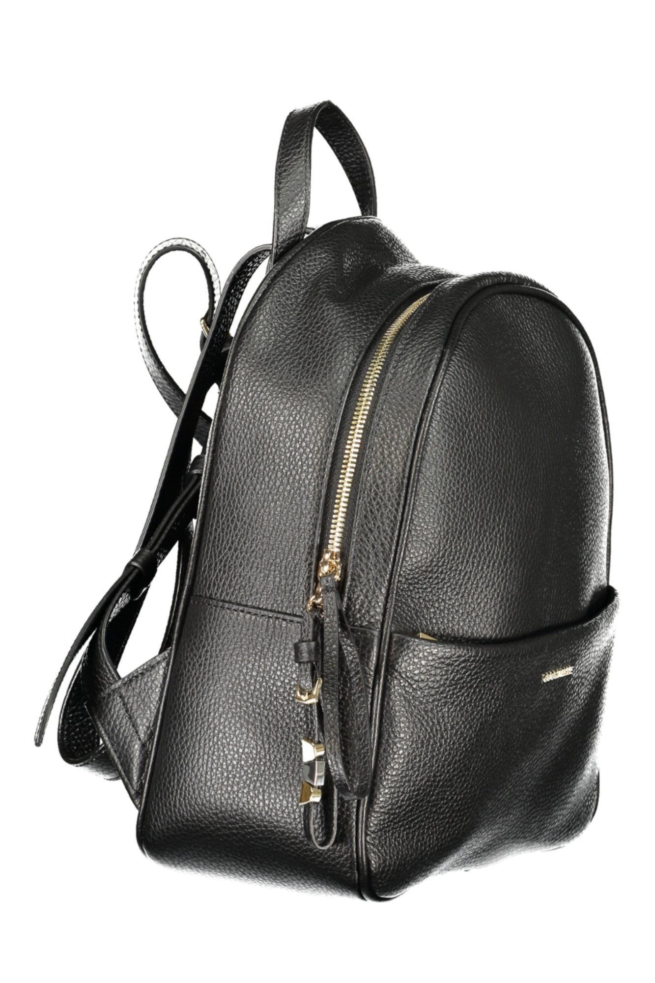 COCCINELLE WOMEN'S BLACK BACKPACK
